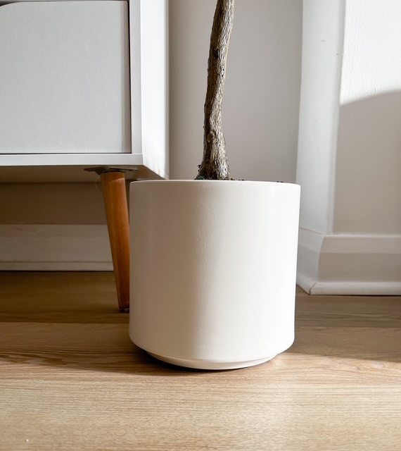 Large faux potted olive tree