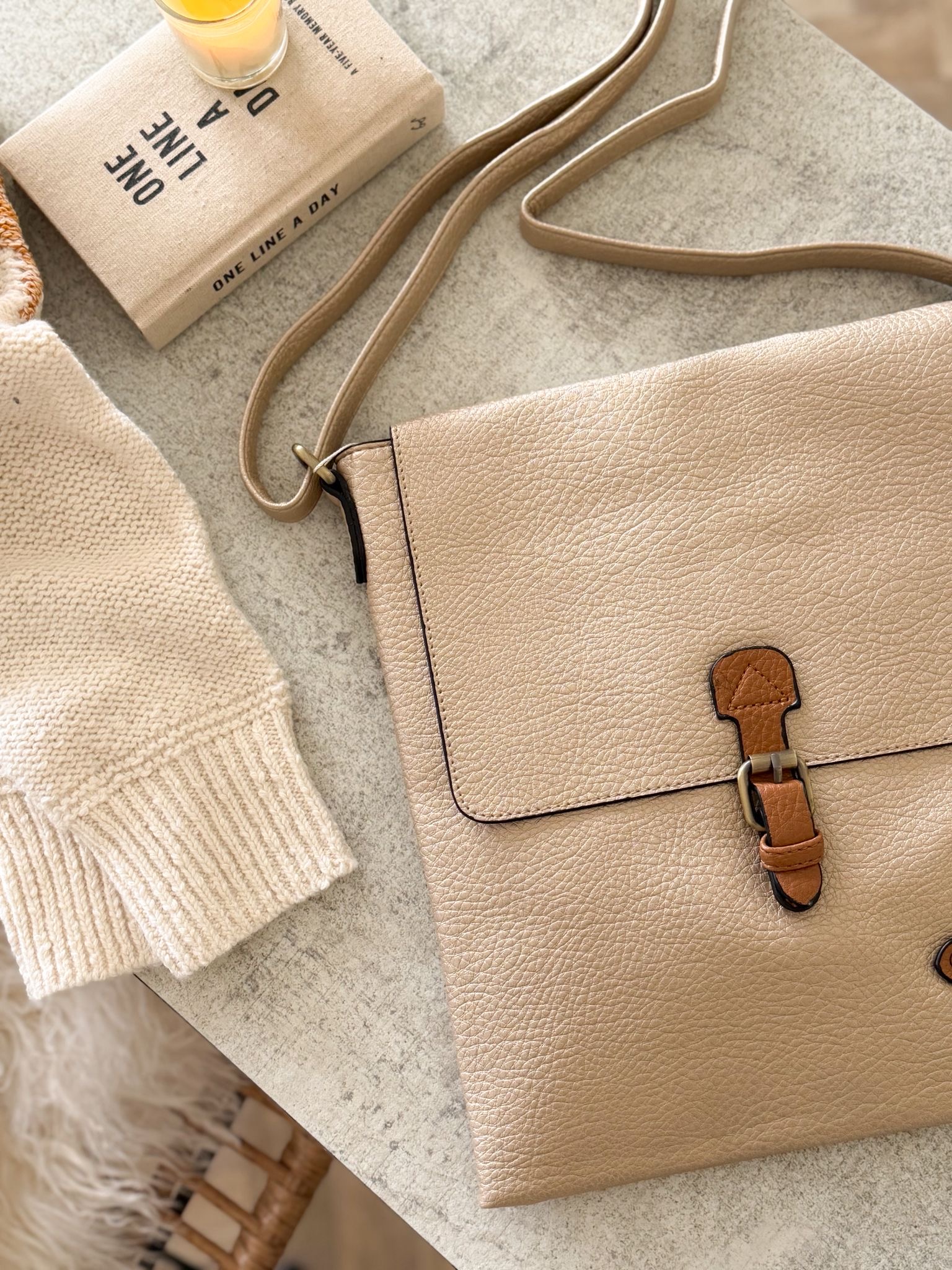 Cross body satchel bag – 3 Colour options