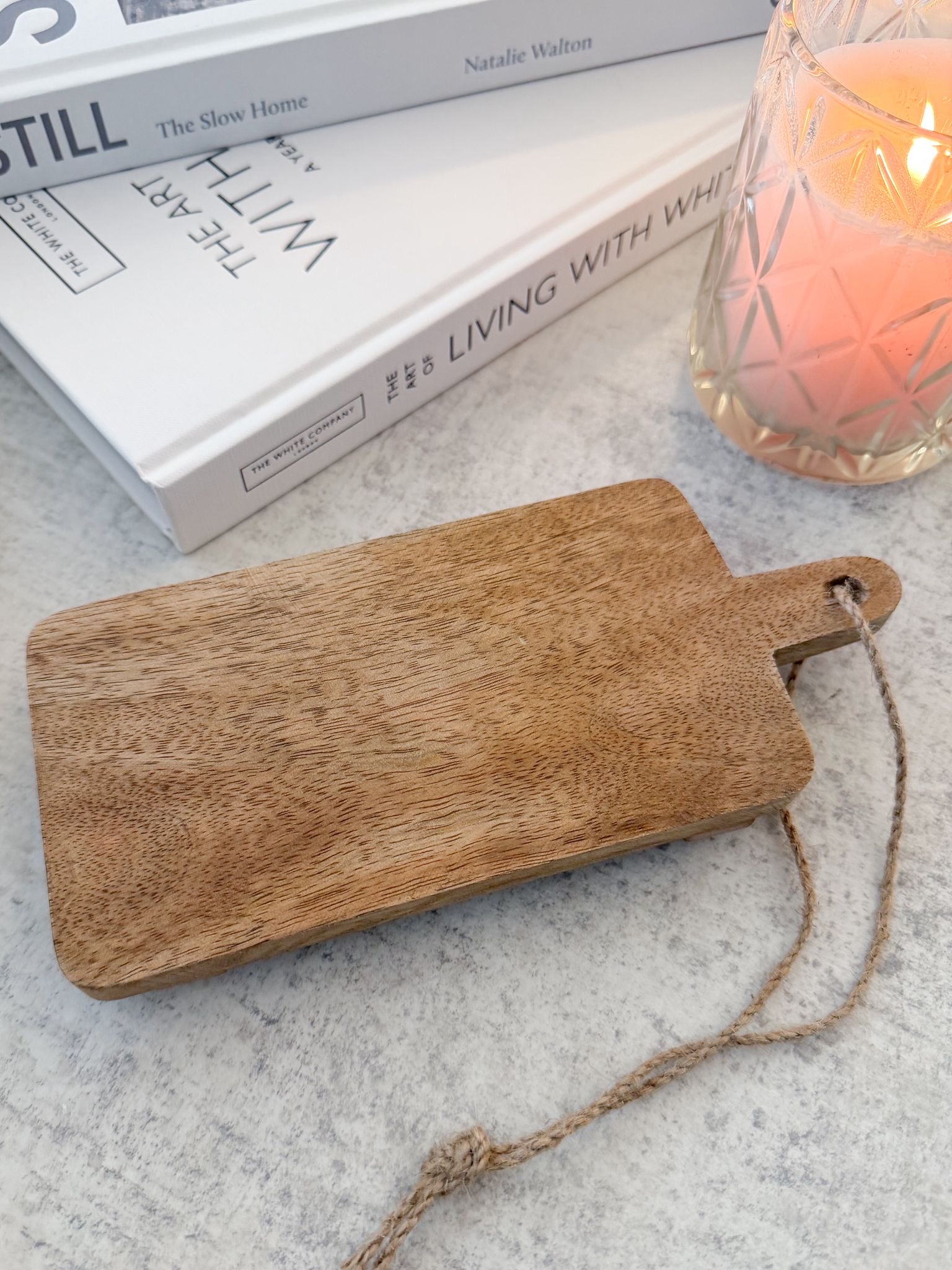Adorable wooden display board/mini snack board