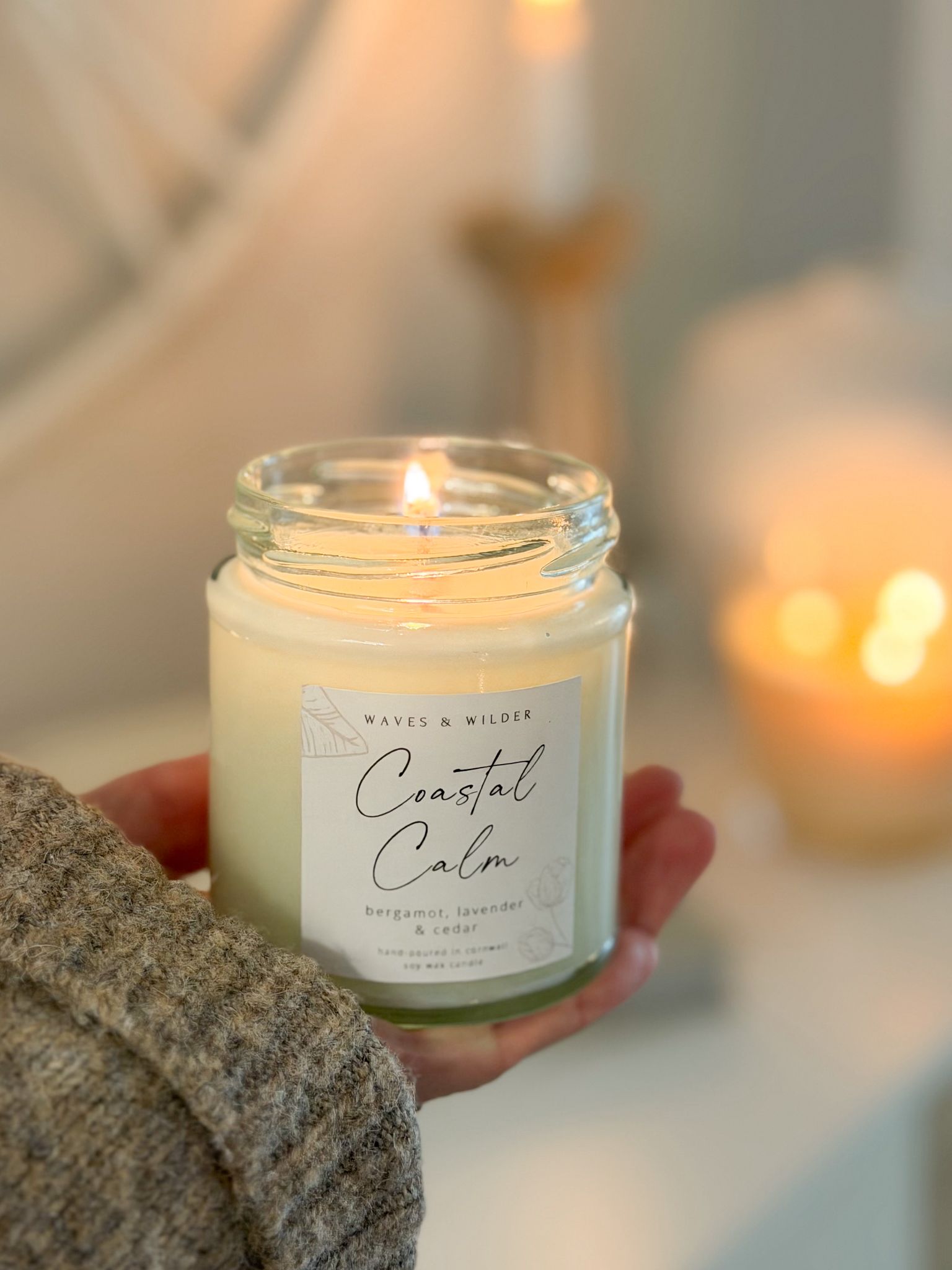 Soy wax candle – 3 Scents