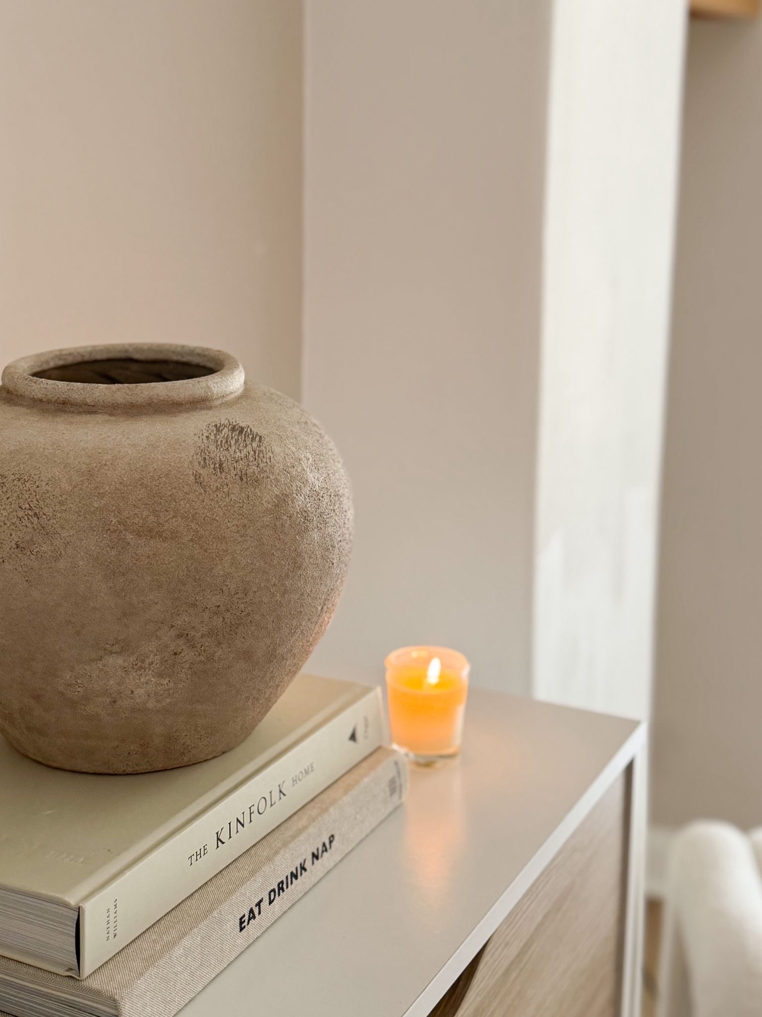 Statement stonewares farmhouse vase