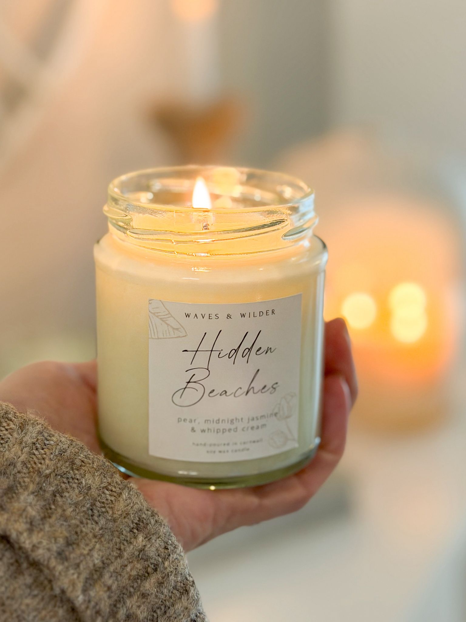 Soy wax candle – 3 Scents