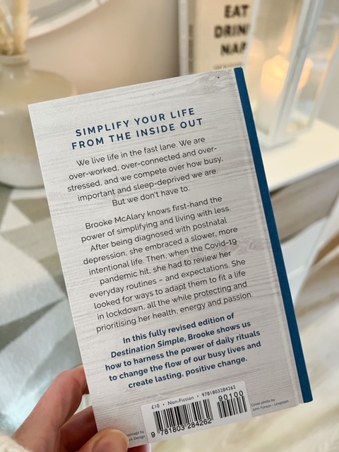 ‘Destination SIMPLE – Everyday rituals for a slower life’ hardback book