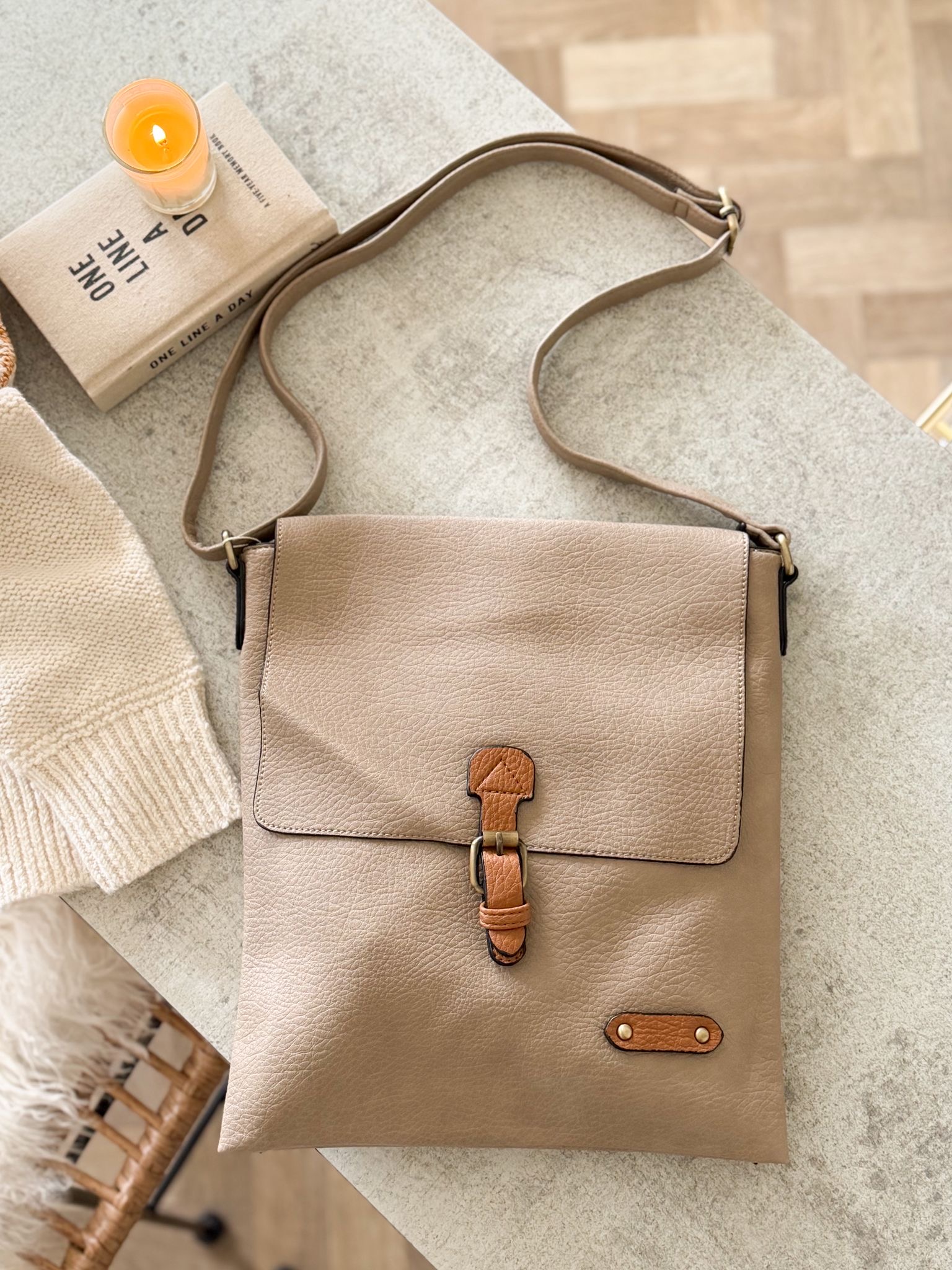 Cross body satchel bag – 3 Colour options
