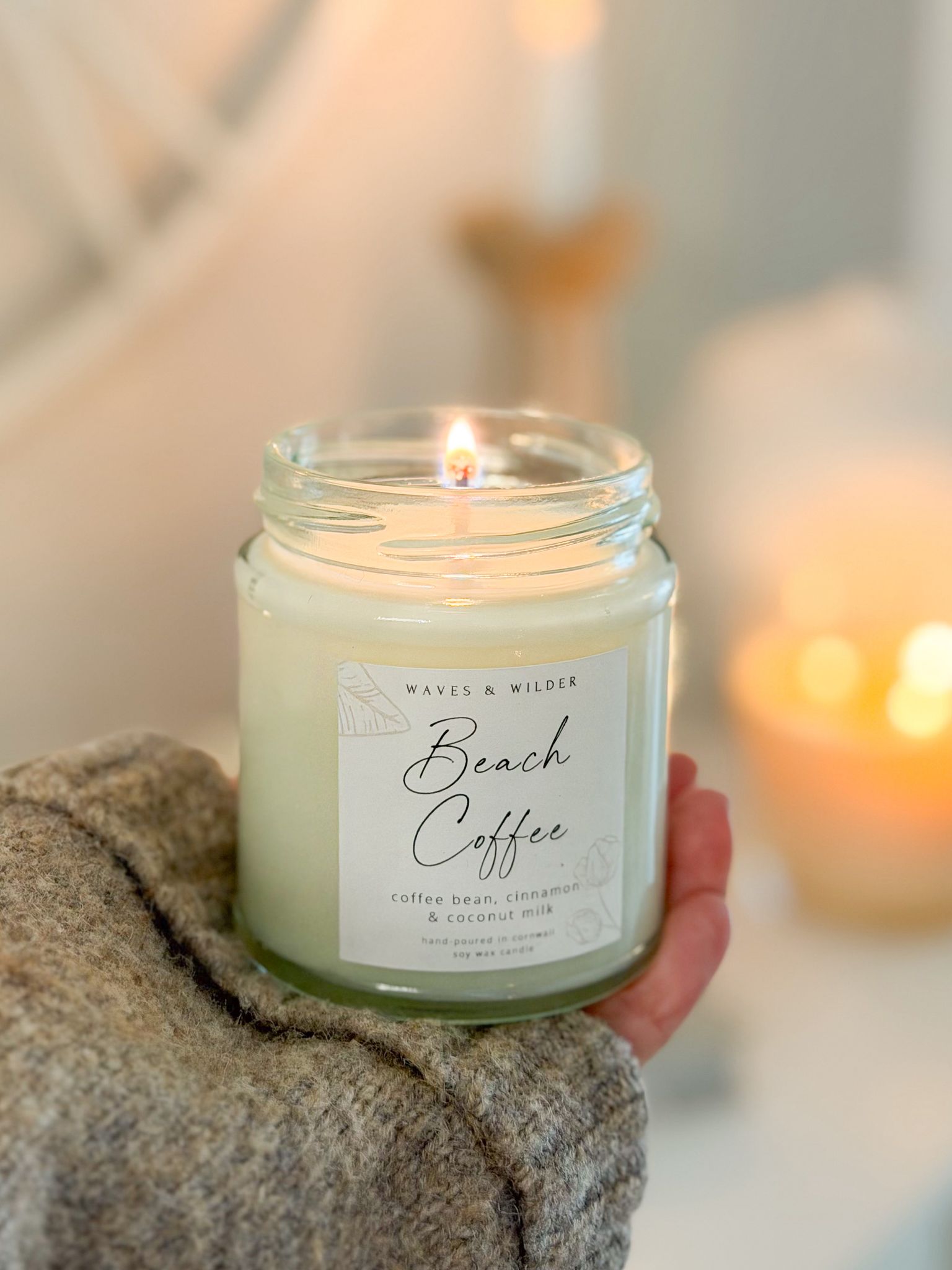 Soy wax candle – 3 Scents
