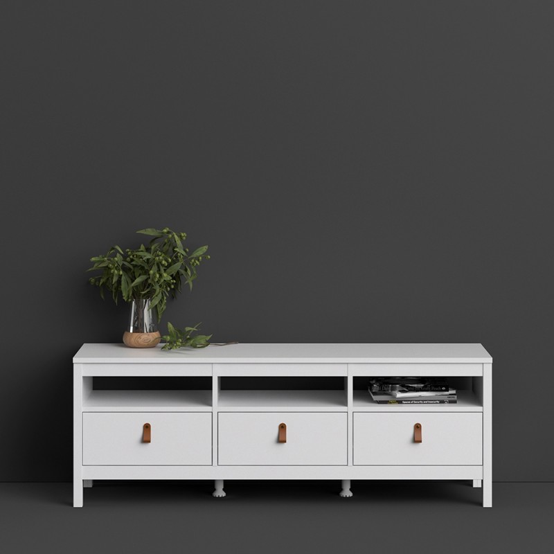 Loft TV Unit – White