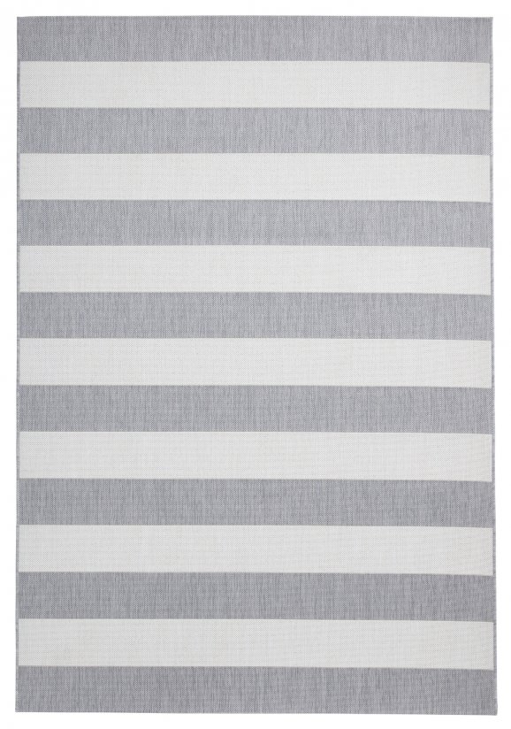 Bude outdoor rug – grey & light beige – 3 sizes