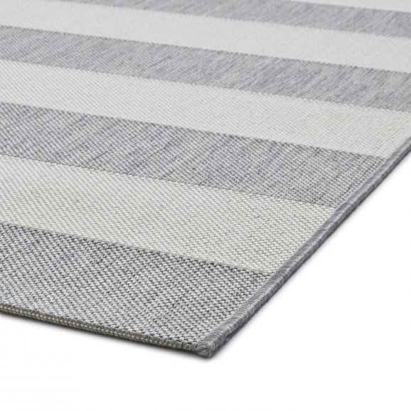 Bude outdoor rug – grey & light beige – 3 sizes
