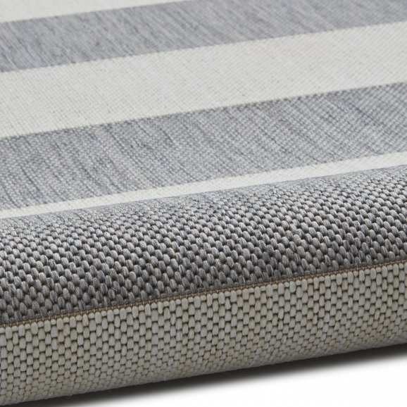 Bude outdoor rug – grey & light beige – 3 sizes