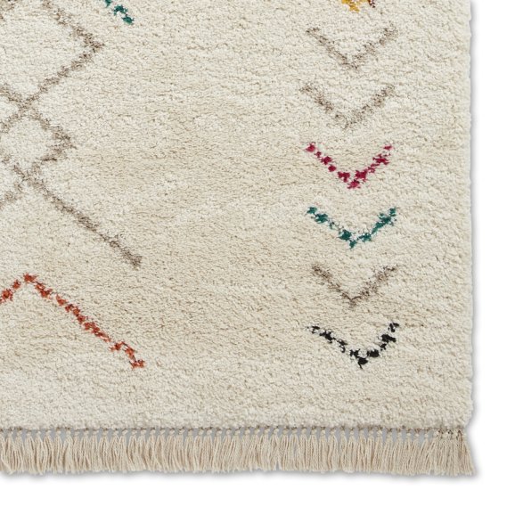 Boho arrow pattern multi coloured rug – 3 sizes