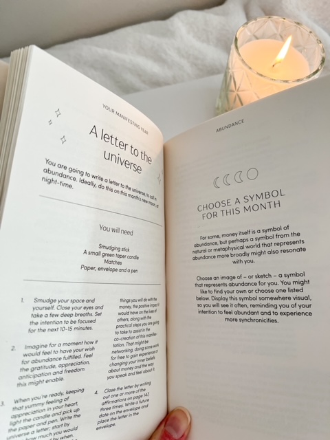 Your manifesting year – hardback book