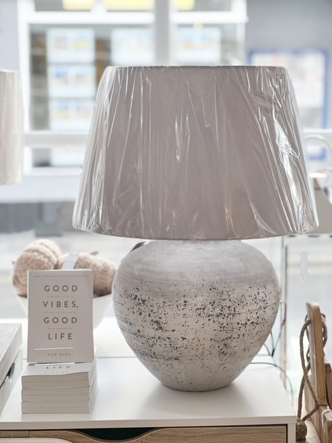 Regola Large Stone Ceramic Lamp