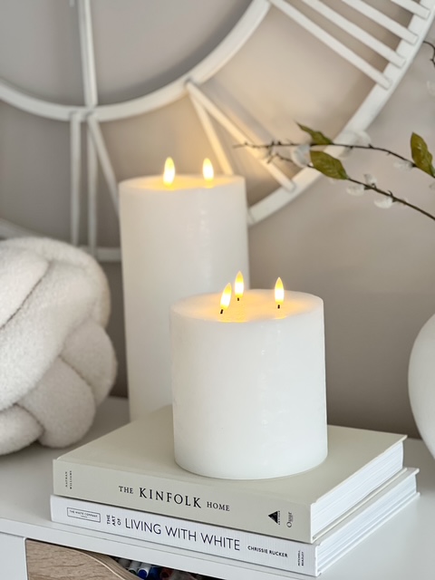 Triple wick LED candle