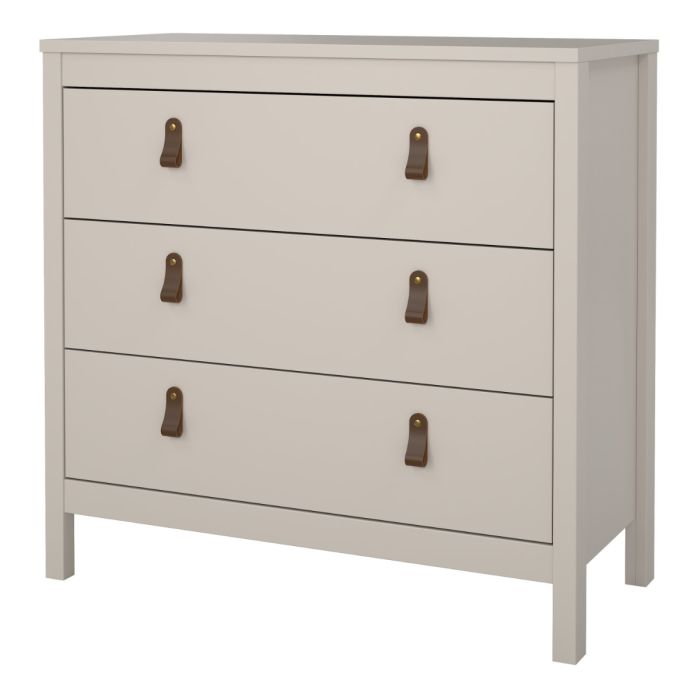 Loft Three drawer chest in Cashmere