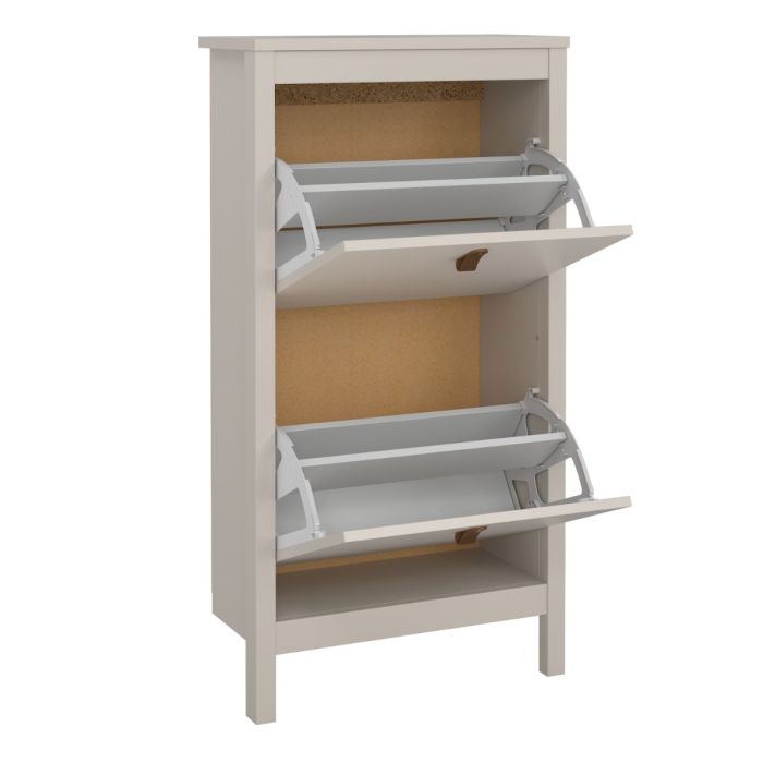 Loft Shoe Cabinet in Cashmere