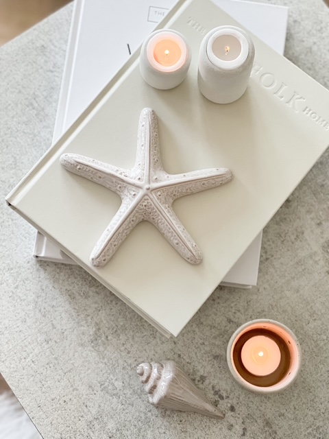 Decorative ceramic starfish
