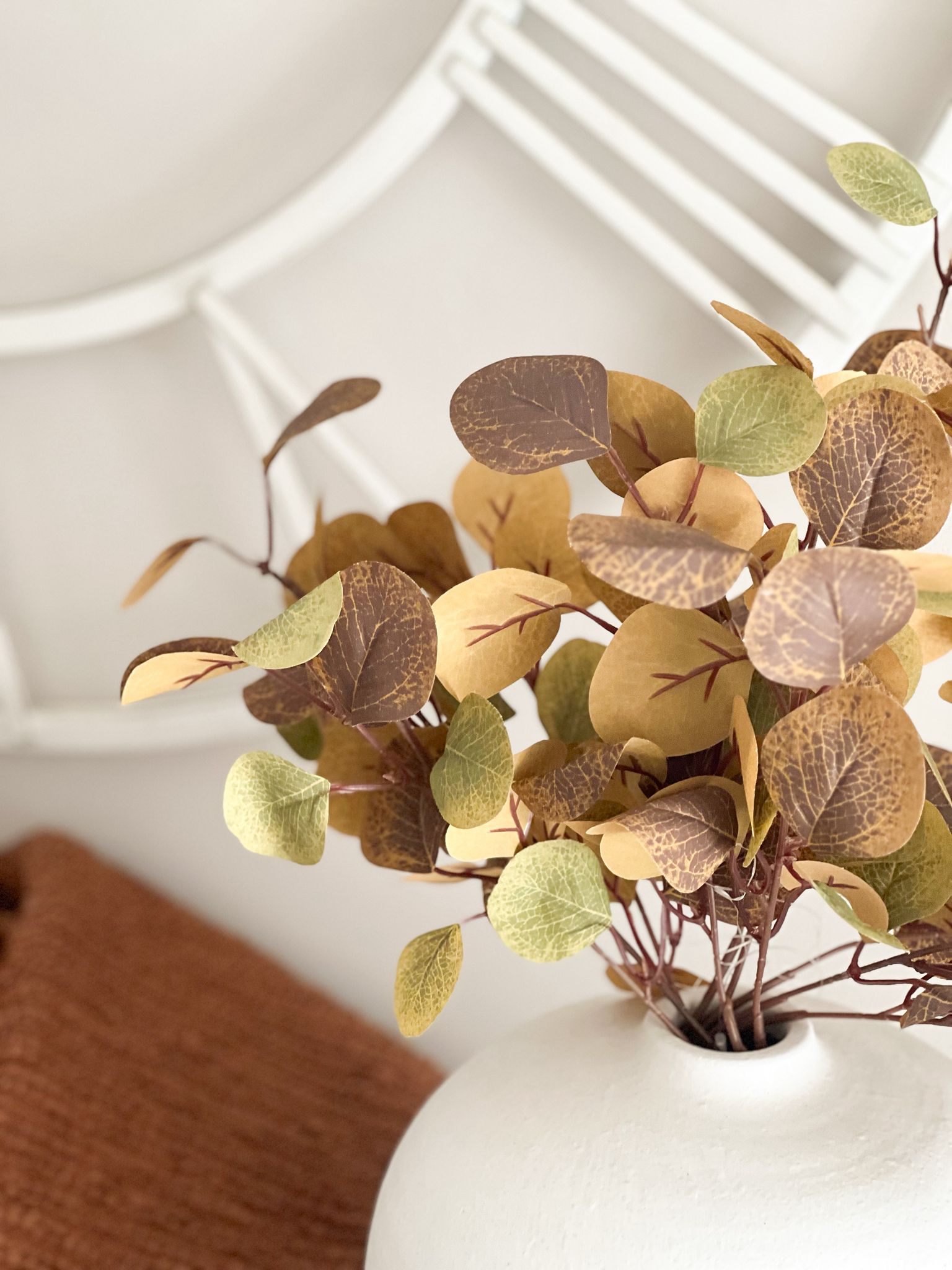 Eucalyptus Autumn leaf spray