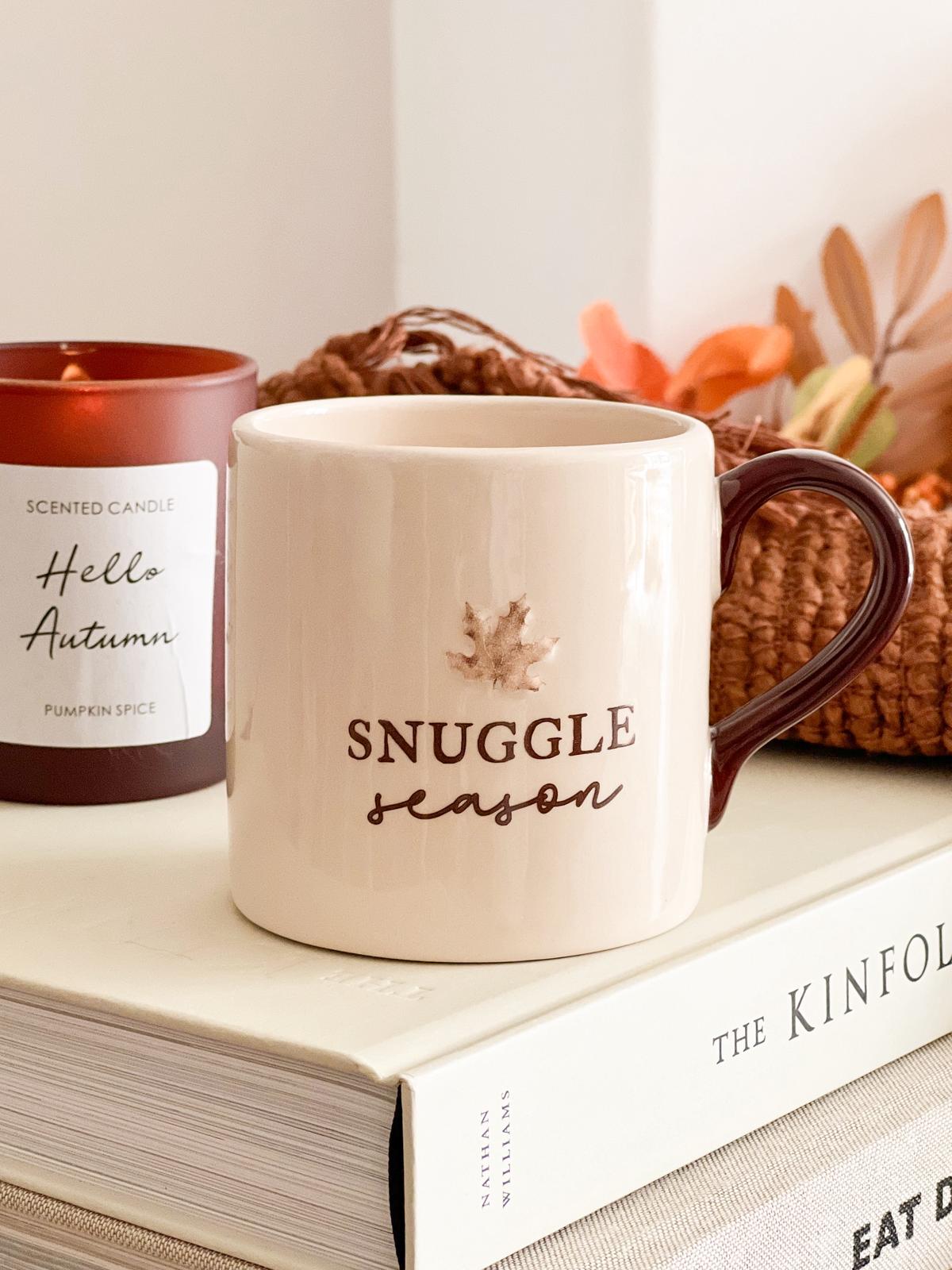 Snuggle season ceramic mug