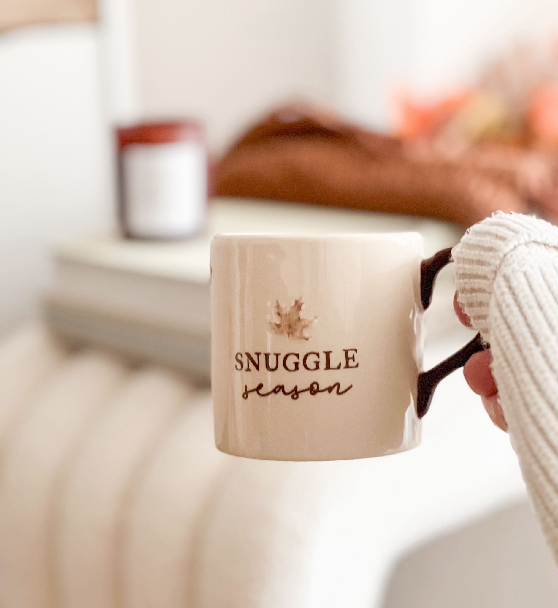 Snuggle season ceramic mug