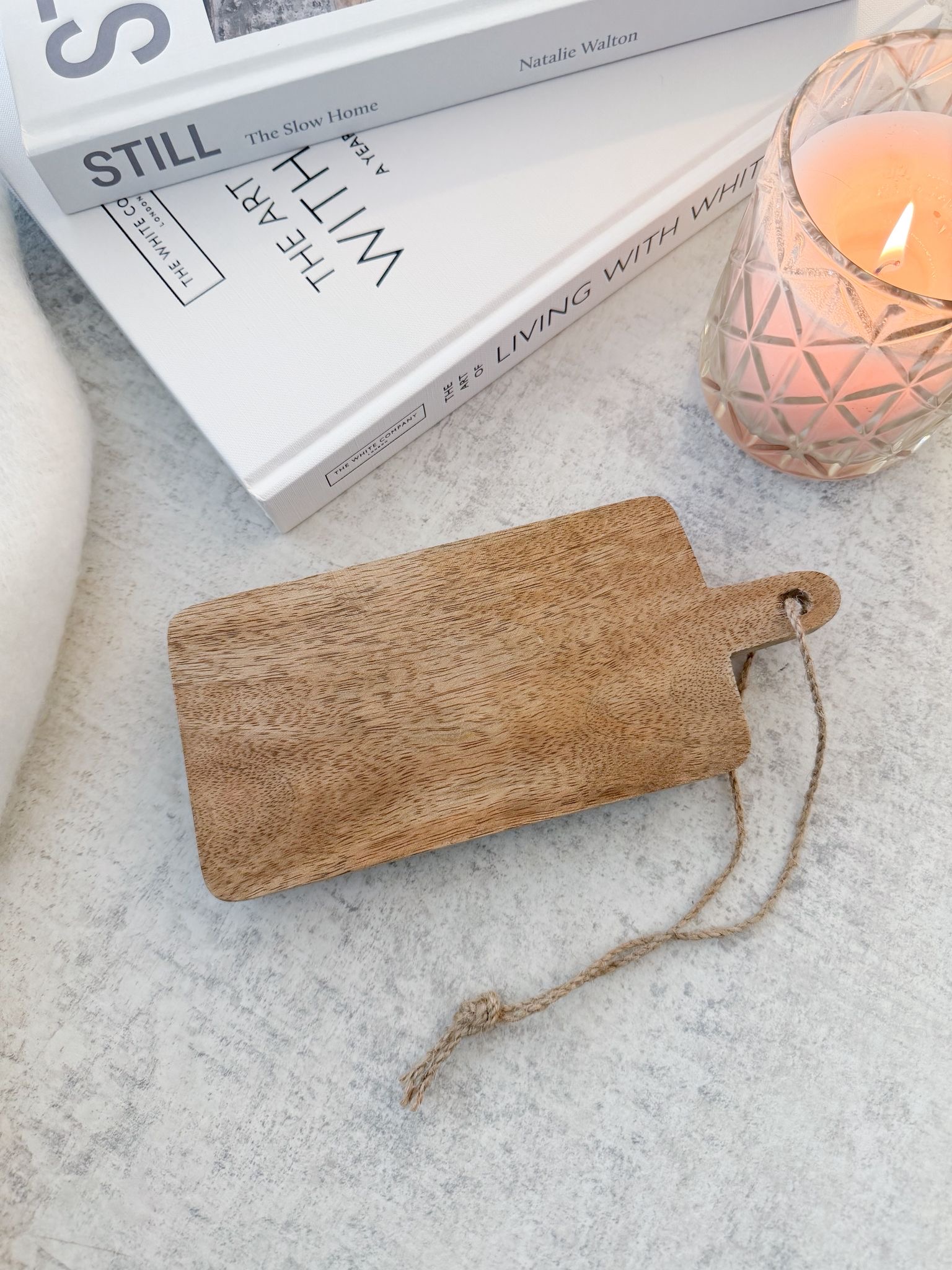 Adorable wooden display board/mini snack board
