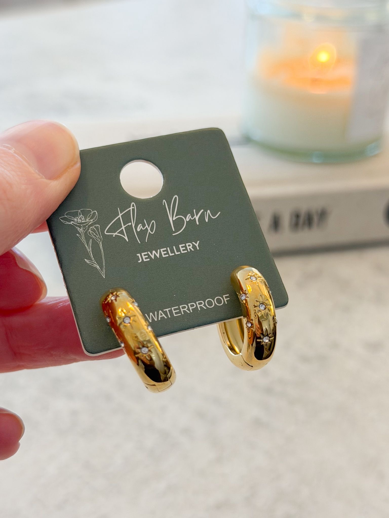Beautiful gold plated Earrings – 6 designs to choose from