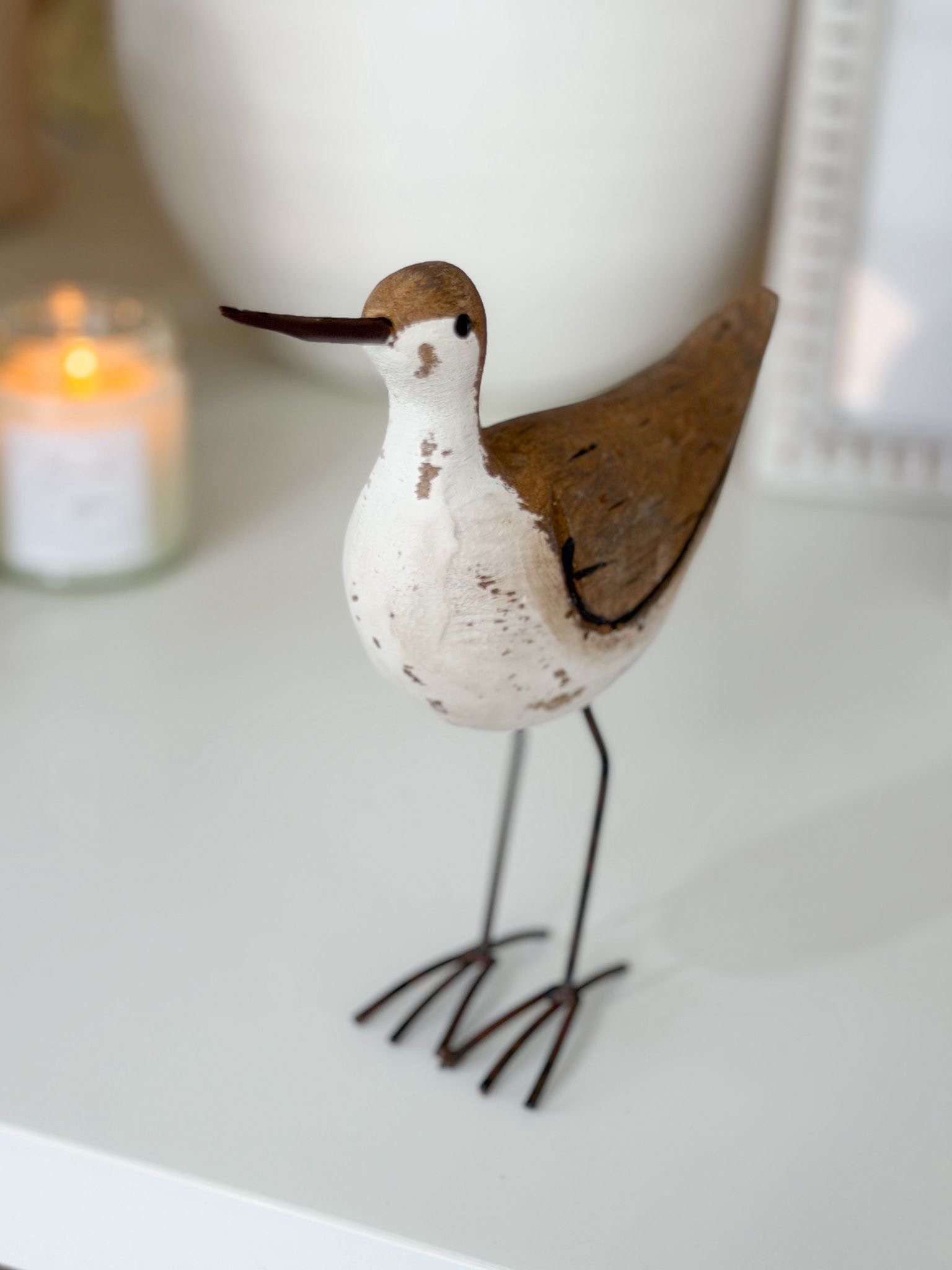 Decorative wooden sea bird