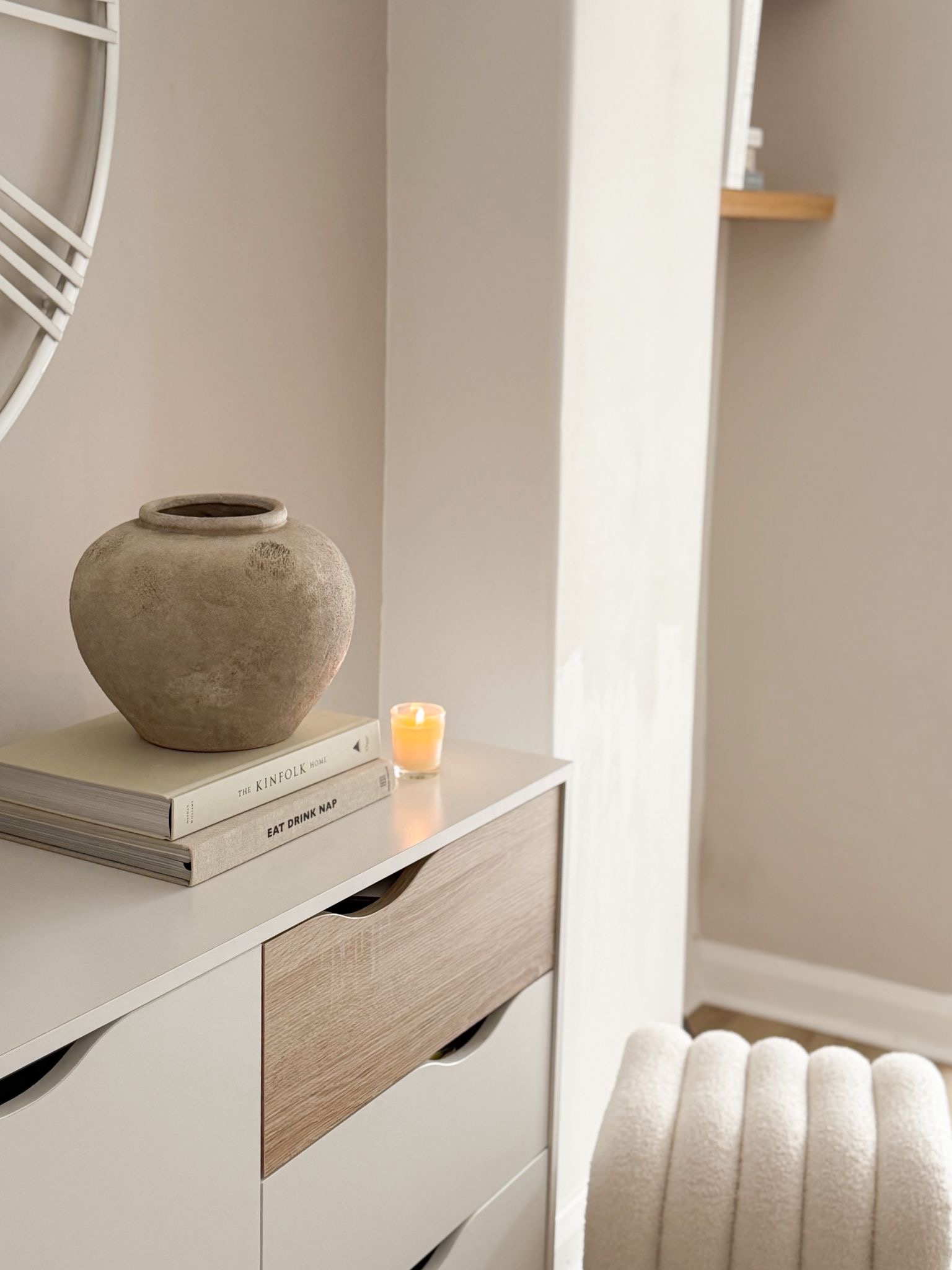 Statement stonewares farmhouse vase