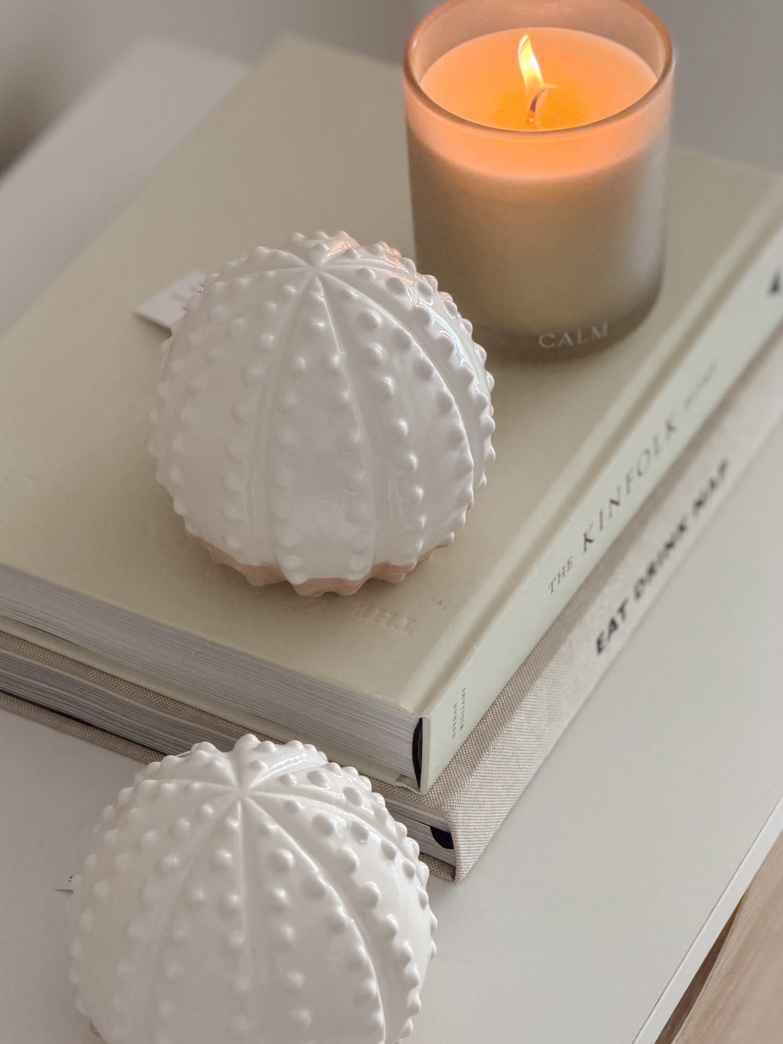 Ceramic urchin decorative ball